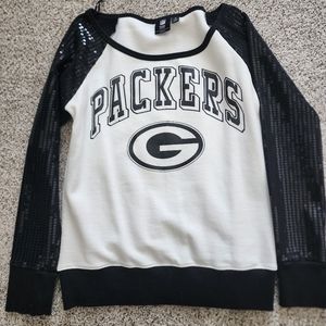 Medium NFL Bling Green Bay Packers Sweater